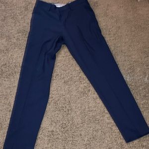 Blue dress pants